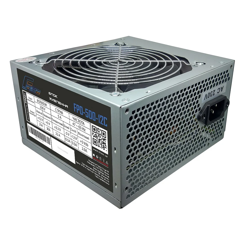 Блок живлення Frime 500W FPO-500-12C