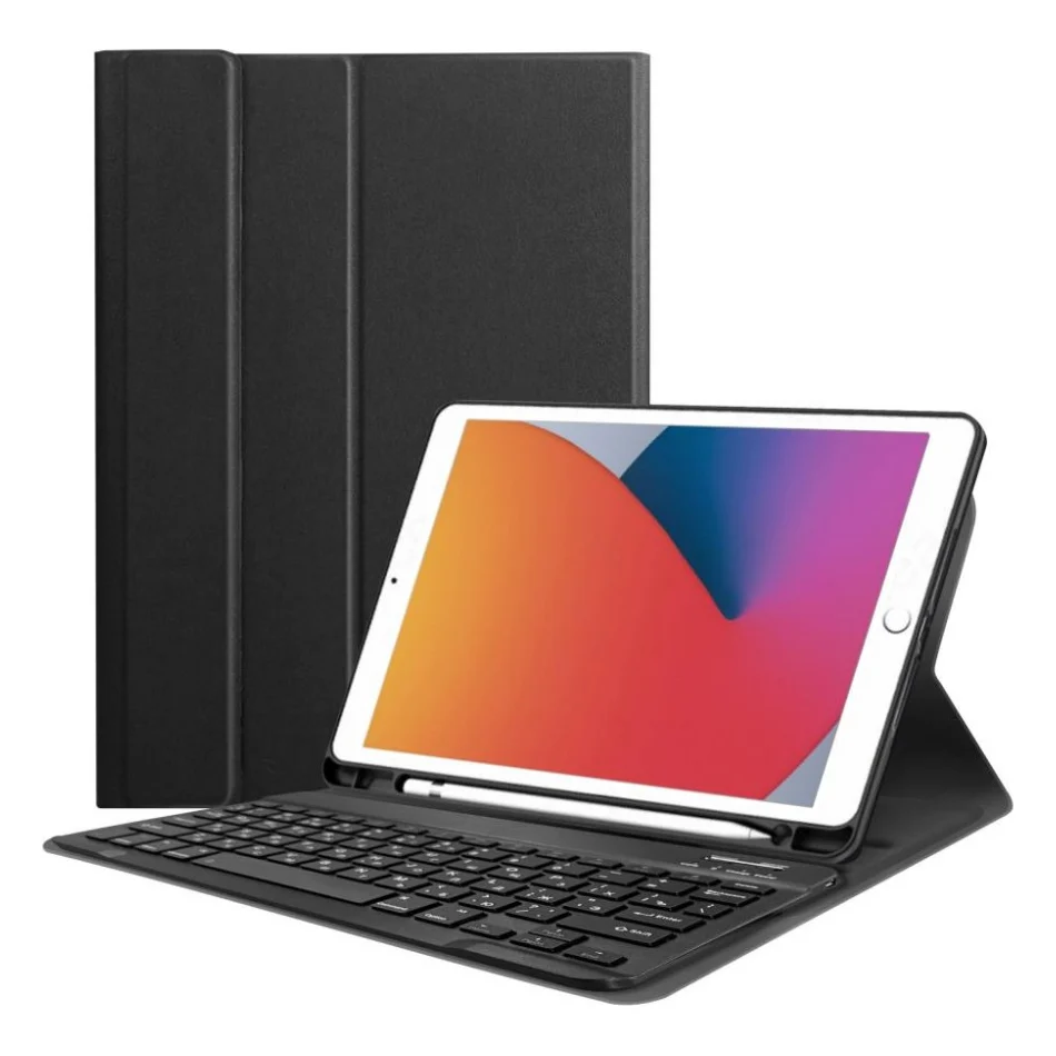 Чохол до планшета AirOn Premium iPad 10.2" 2019/2020/2021 7/8/9 Gen Air 3 Keyboard (4821784622496)