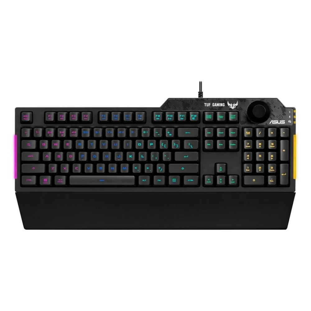 Клавіатура ASUS TUF Gaming K1 USB Black Ru (90MP01X0-BKRA00)