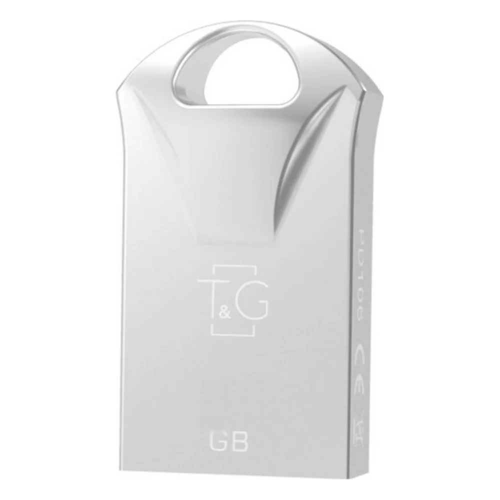 USB флеш накопичувач T&G 64GB 106 Metal Series Silver USB 2.0 (TG106-64G)