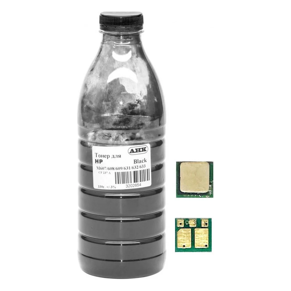 Тонер HP LJ Enterprise M607/608/609 330г Black+ chip AHK (3202743)