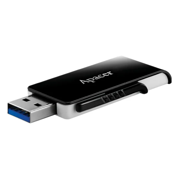USB флеш накопичувач Apacer 128GB AH350 Black RP USB3.0 (AP128GAH350B-1)