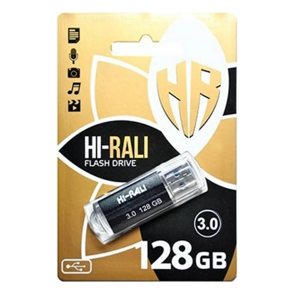 USB флеш накопичувач Hi-Rali 128GB Corsair series Bronze (HI-128GB3CORBR)