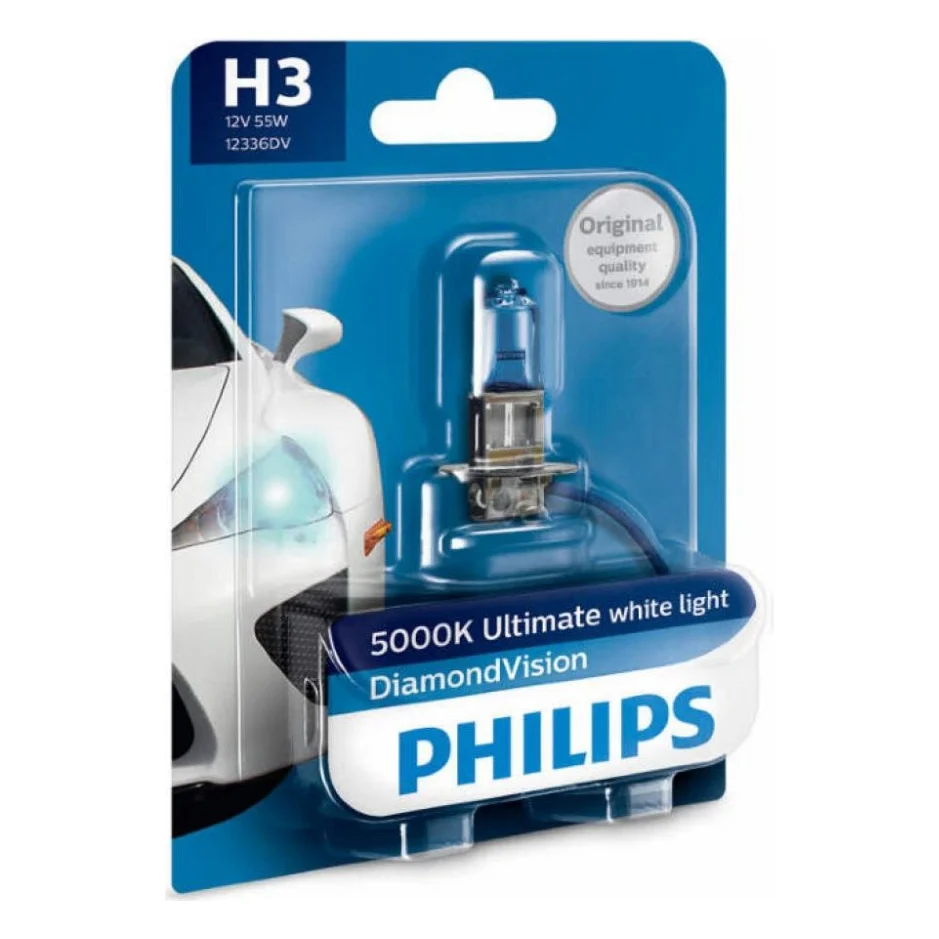 Автолампа Philips галогенова 55W (PS 12336 DV B1)
