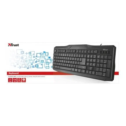 Клавіатура Trust ClassicLine Keyboard RU (20626) — фото 5