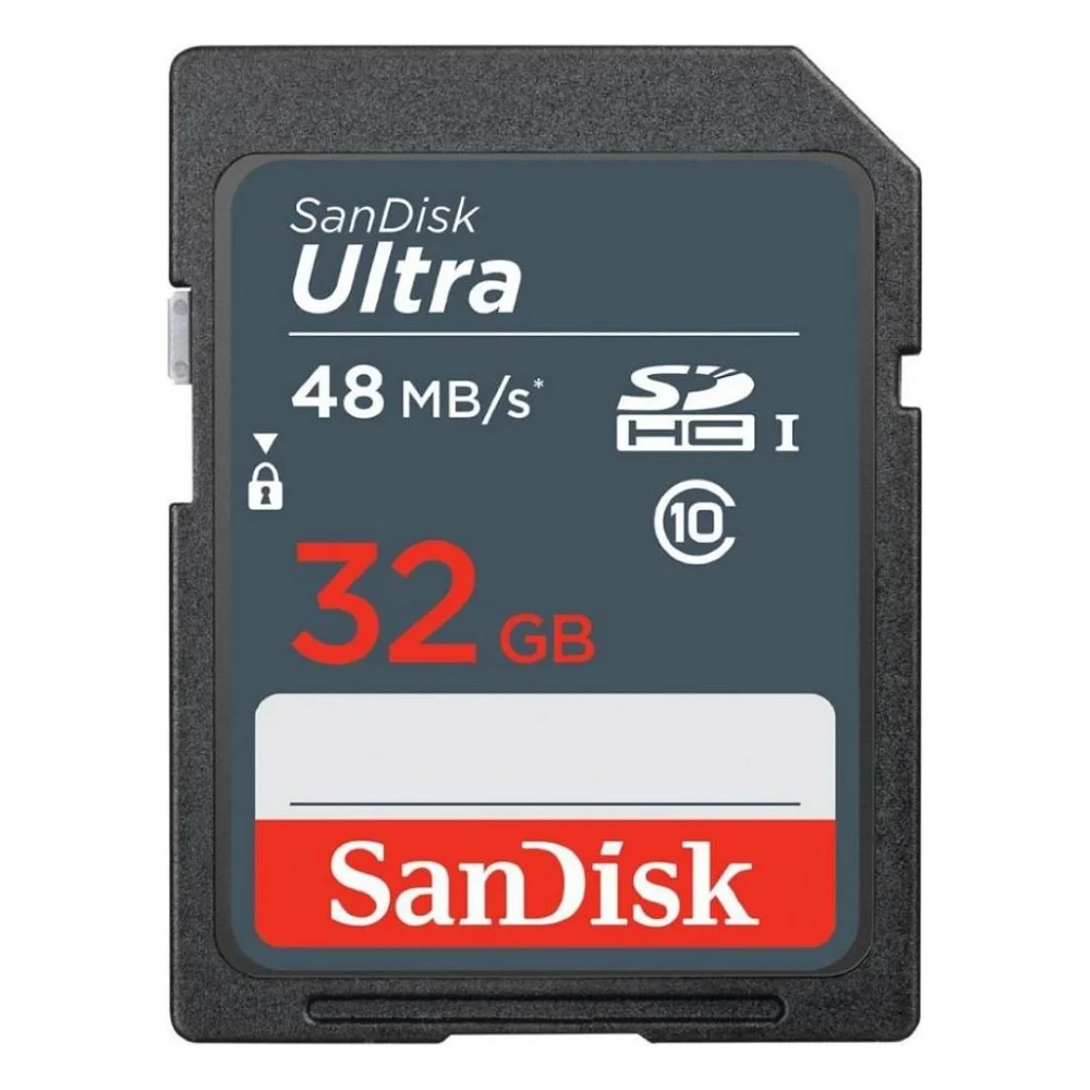 Карта пам'яті SanDisk 32GB SDHC class 10 UHS-I Ultra Lite (SDSDUNR-032G-GN3IN)
