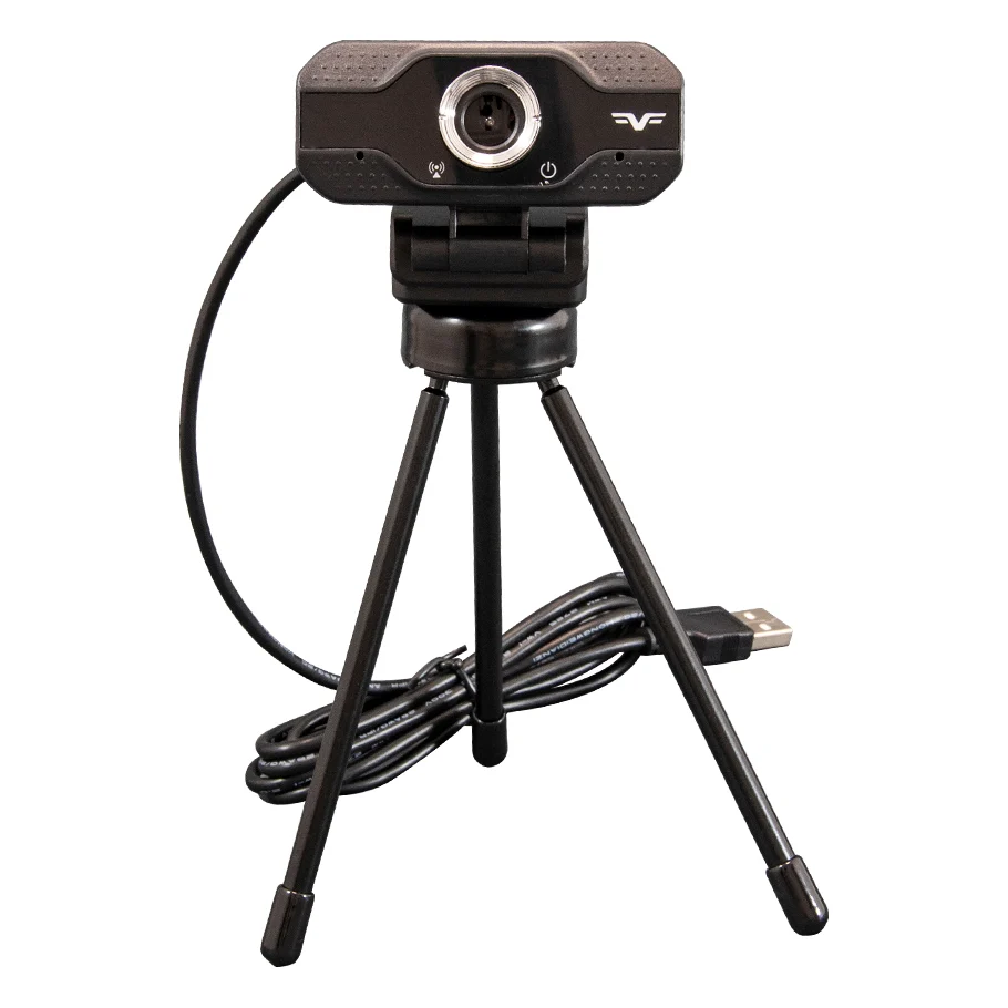 Веб камера Frime FWC-006 FHD Black з триподом