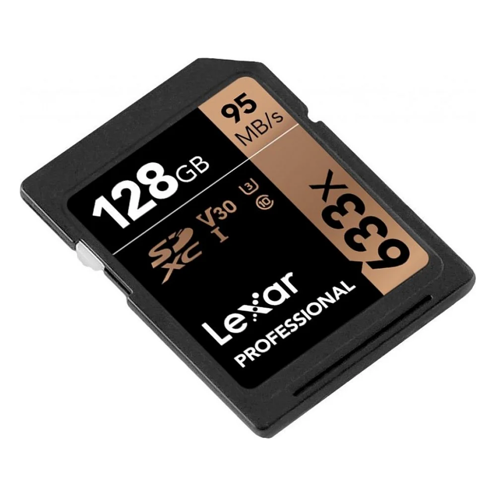 Карта пам'яті Lexar 128GB SDXC class 10 UHS-I U3 V30 633x Professional (LSD128CB633) — фото 4