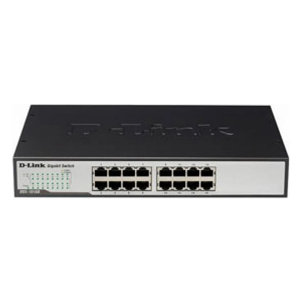 Комутатор мережевий D-Link DGS-1016D/E1A(F2A,G1A) (DGS-1016D/E1A(F2A,G1A,G2A))