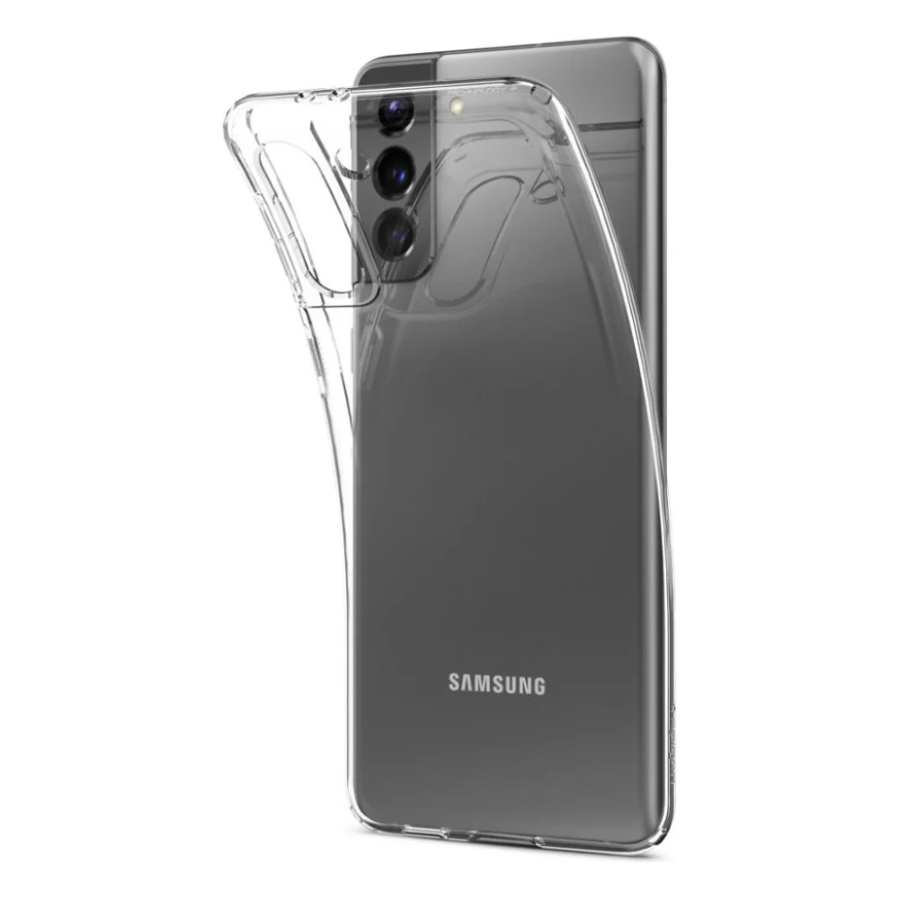 Чохол до моб. телефона Spigen Samsung Galaxy S21 Crystal Flex, Crystal Clear (ACS02447) — фото 8