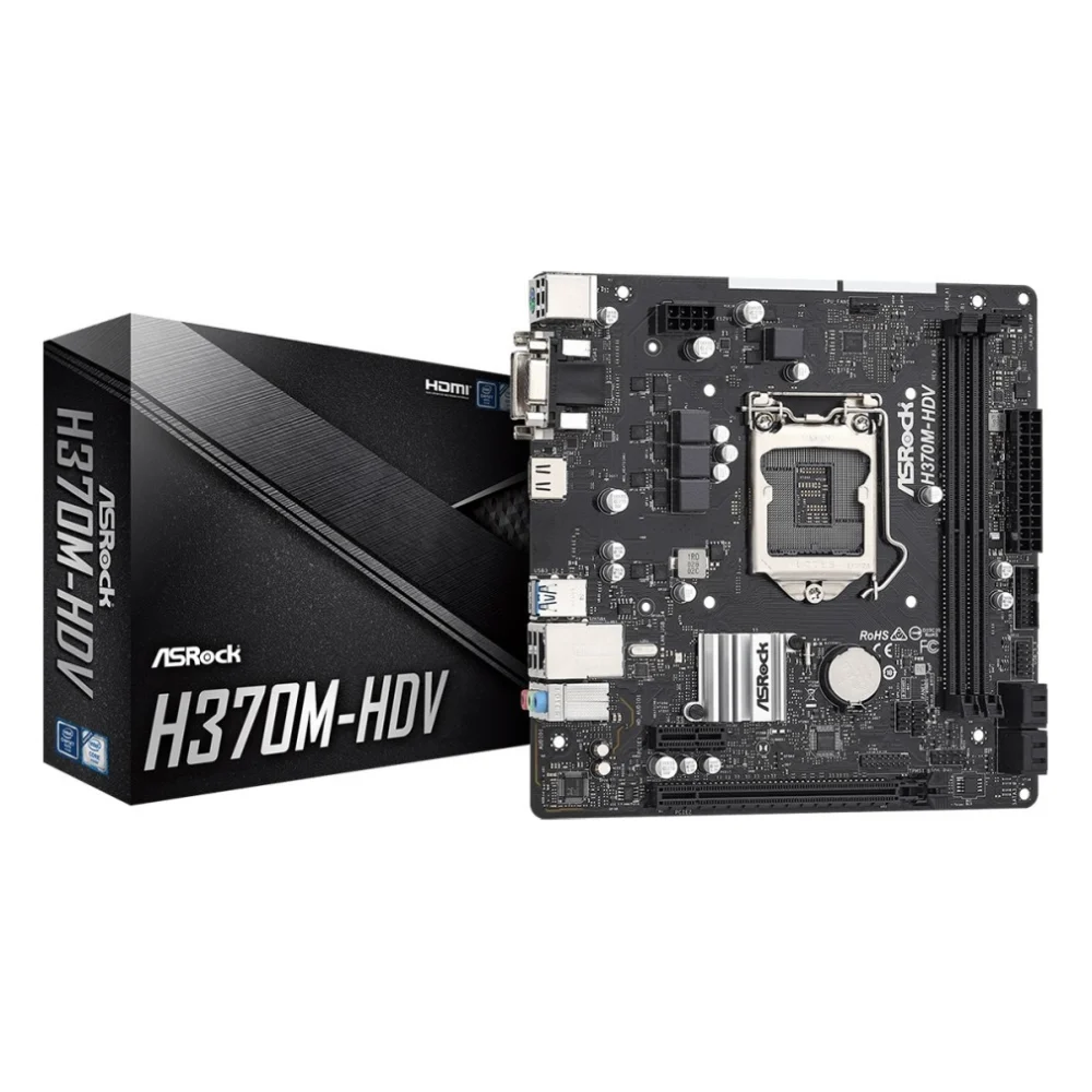 Материнська плата ASRock H370M-HDV