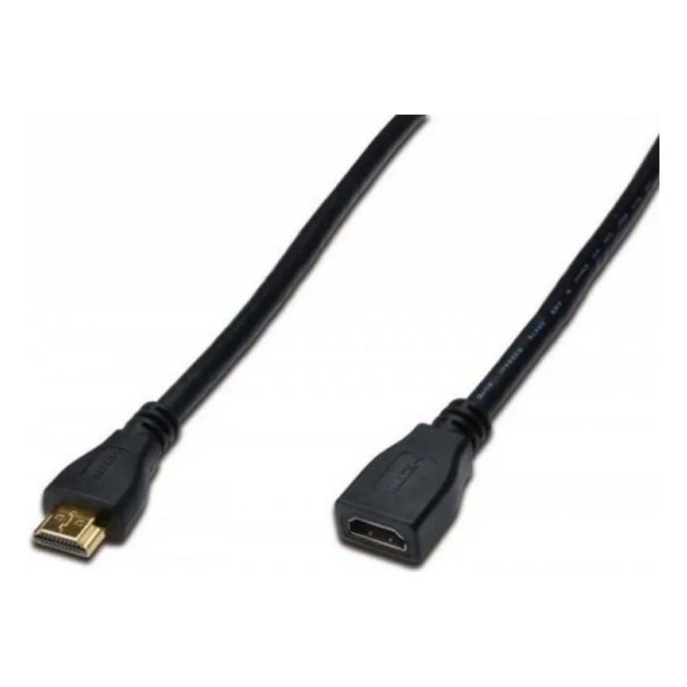 Кабель мультимедійний HDMI to HDMI 5.0m Digitus (AK-330201-050-S)