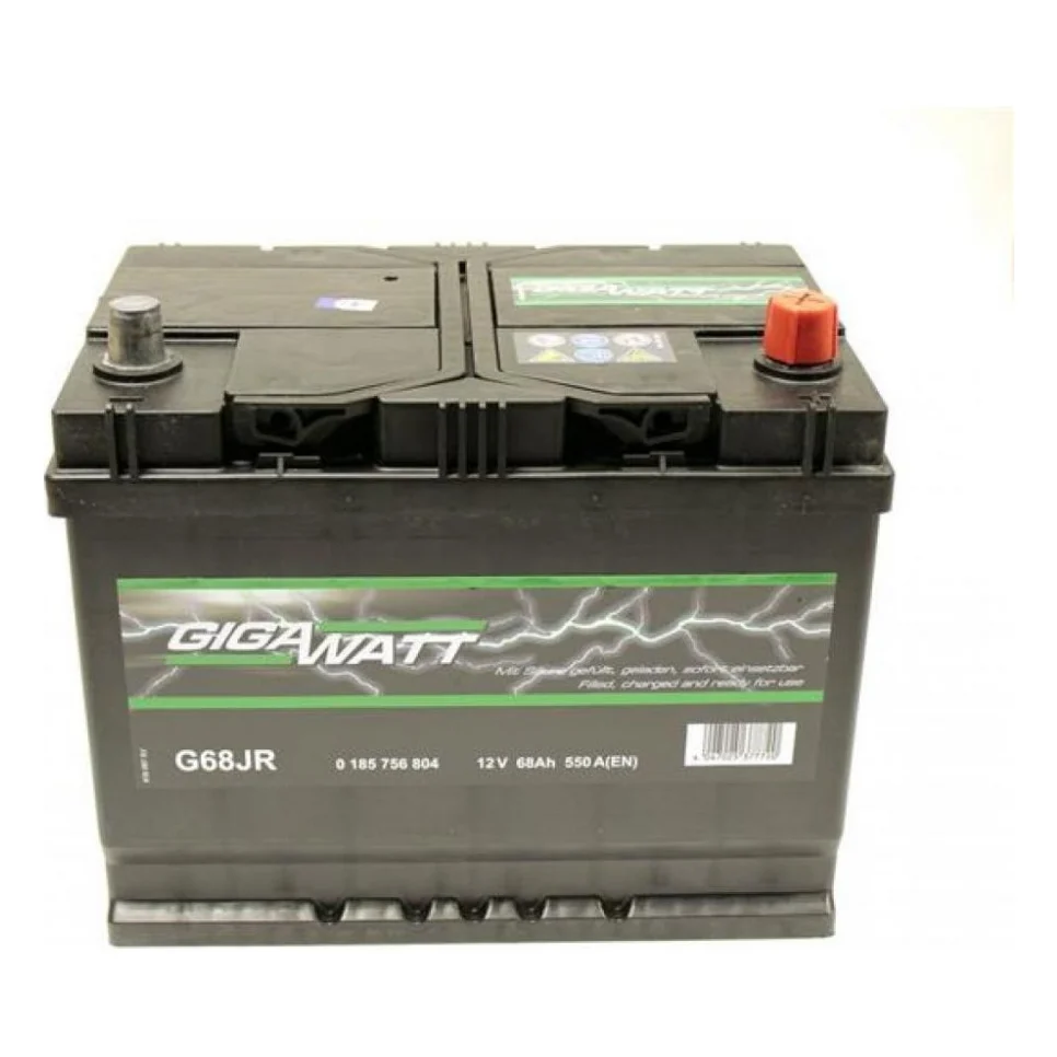 Акумулятор автомобільний GigaWatt 68А (0185756804)
