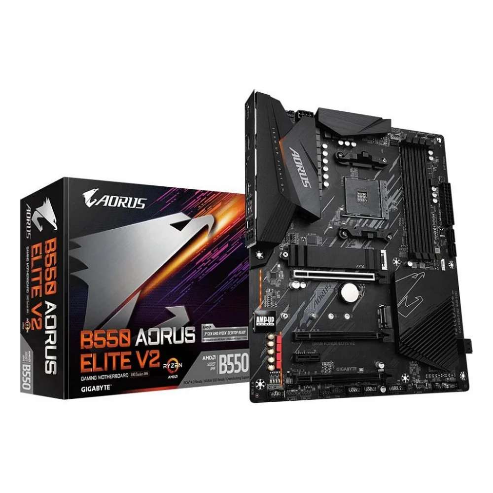Материнська плата Gigabyte B550 AORUS ELITE V2