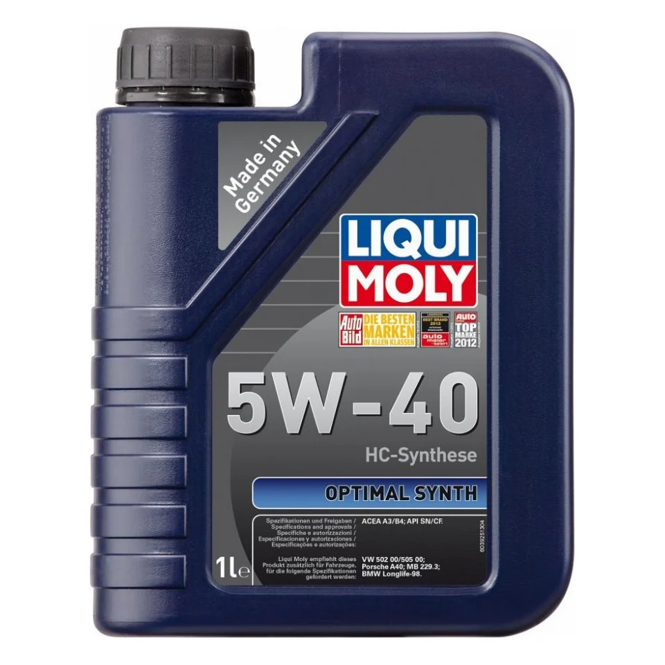 Моторна олива Liqui Moly Optimal Synth 5W-40 1л (LQ 3925)
