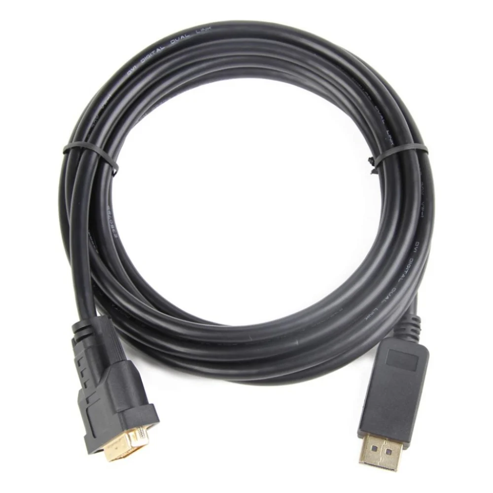 Кабель DisplayPort - DVI 1.8 м Cablexpert (CC-DPM-DVIM) — фото 2
