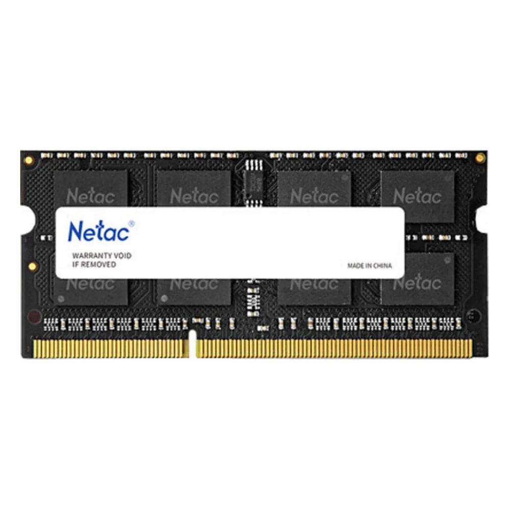 Модуль пам'яті для ноутбука SoDIMM DDR3L 4GB 1600 MHz Netac (NTBSD3N16SP-04)