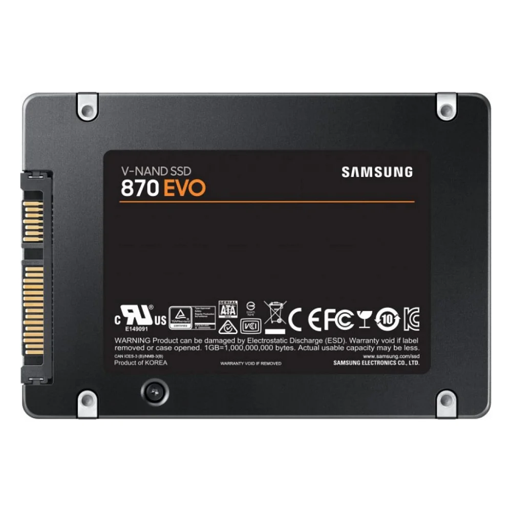 Накопичувач SSD 2.5" 4TB 870 EVO Samsung (MZ-77E4T0BW) — фото 4