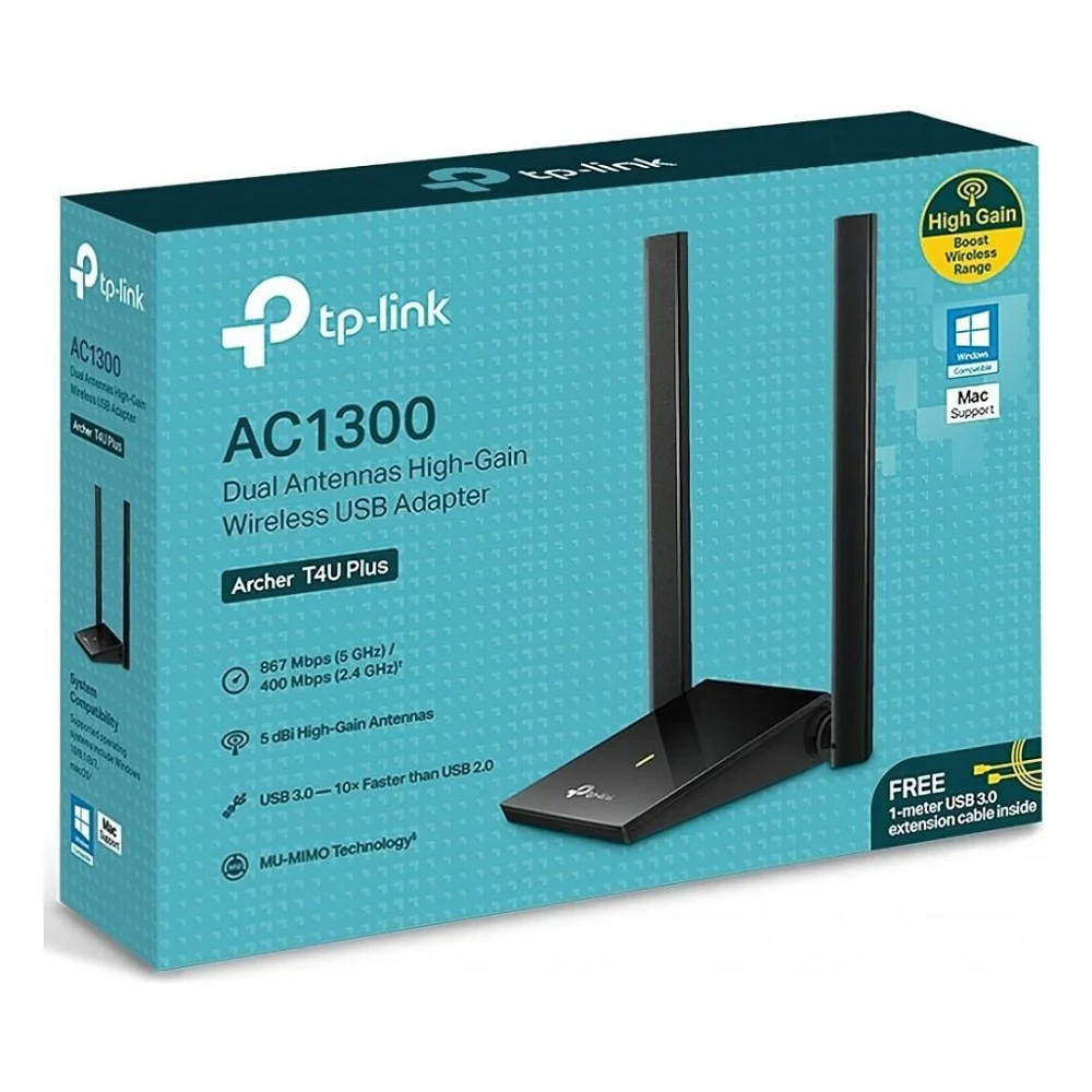 Wi-Fi адаптер TP-Link Archer T4U plus — фото 4