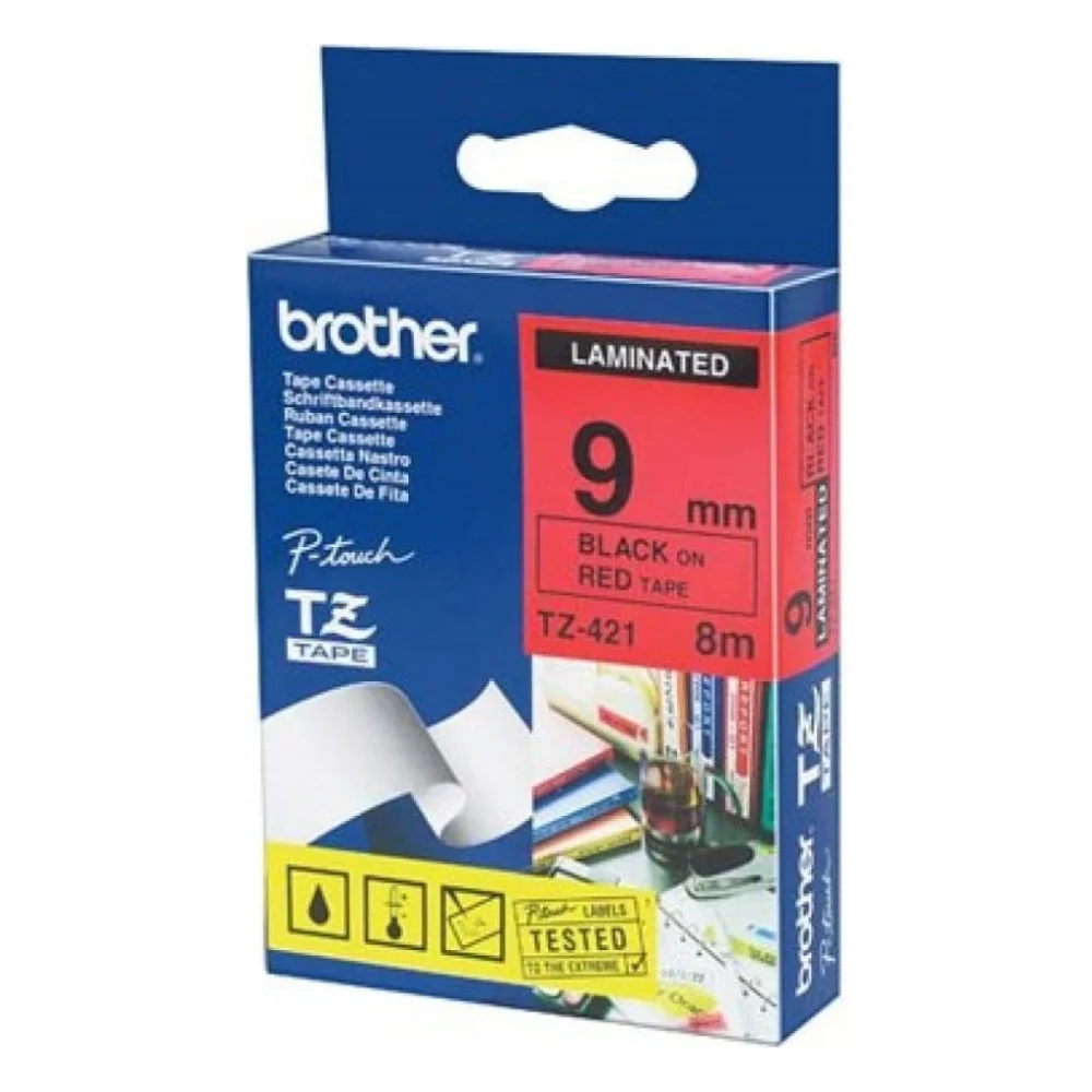 Стрічка для принтера етикеток Brother TZE421