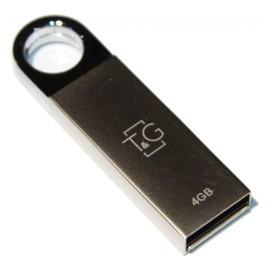 USB флеш накопичувач T&G 4GB 026 Metal Series Silver USB 2.0 (TG026-4G)