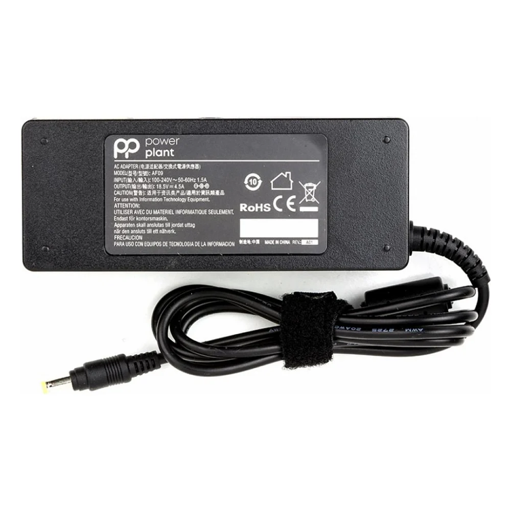 Блок живлення до ноутбуку PowerPlant HP 220V, 18.5V 83W 4.5A (4.8*1.7) (HP83E4817)