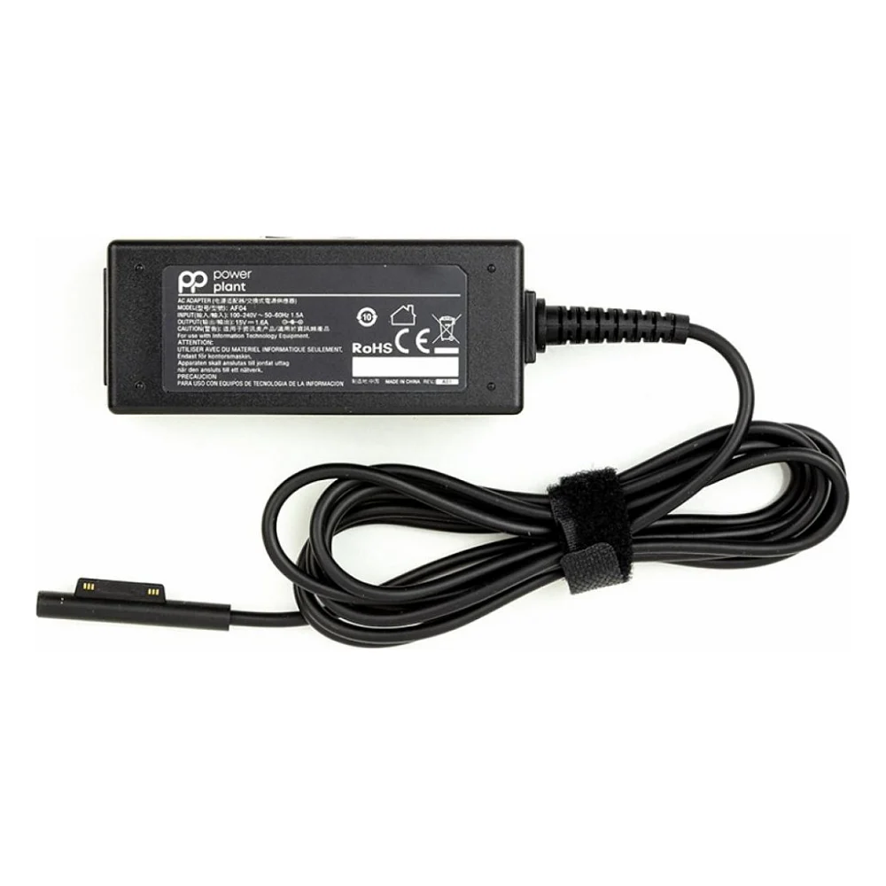 Блок живлення до ноутбуку PowerPlant MICROSOFT 220V, 15V 24W 1.6A (MS4) (MI24CMS4)