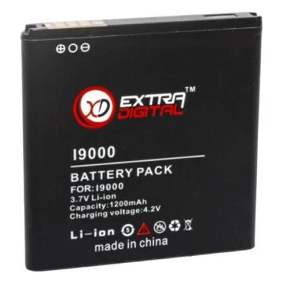 Акумуляторна батарея для телефону Extradigital Samsung GT-i9000 Galaxy S (1200 mAh) (BMS1129)