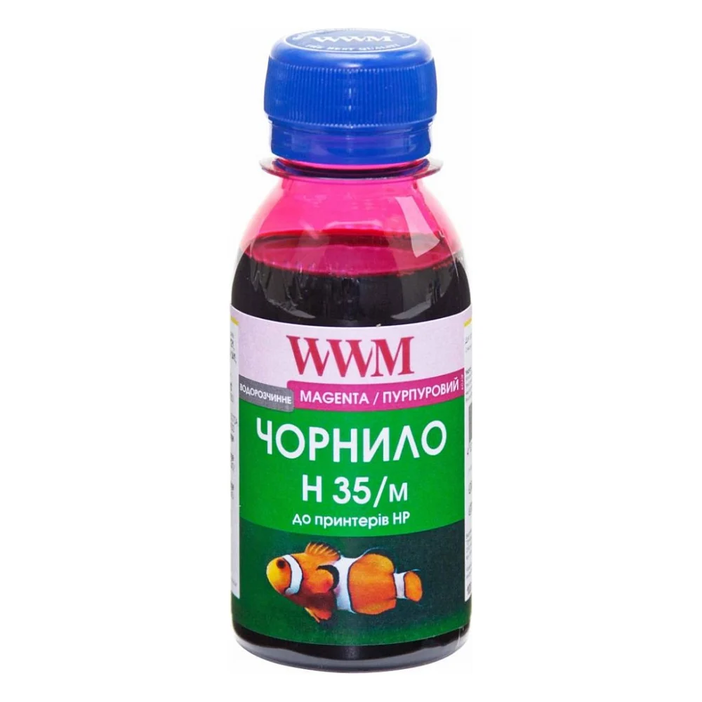 Чорнило WWM HP №22/134/121 100г Magenta (H35/M-2)