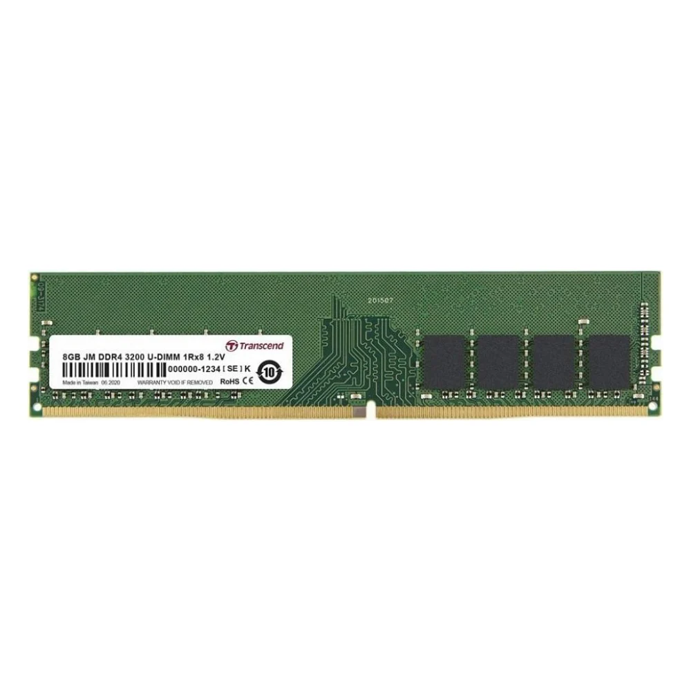 Модуль пам'яті для комп'ютера DDR4 8GB 3200 MHz Transcend (JM3200HLG-8G)