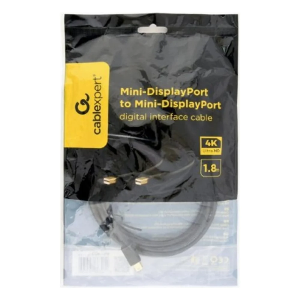 Кабель мультимедійний miniDisplayPort to miniDisplayPort 1.8m Cablexpert (CCP-mDPmDP2-6) — фото 2