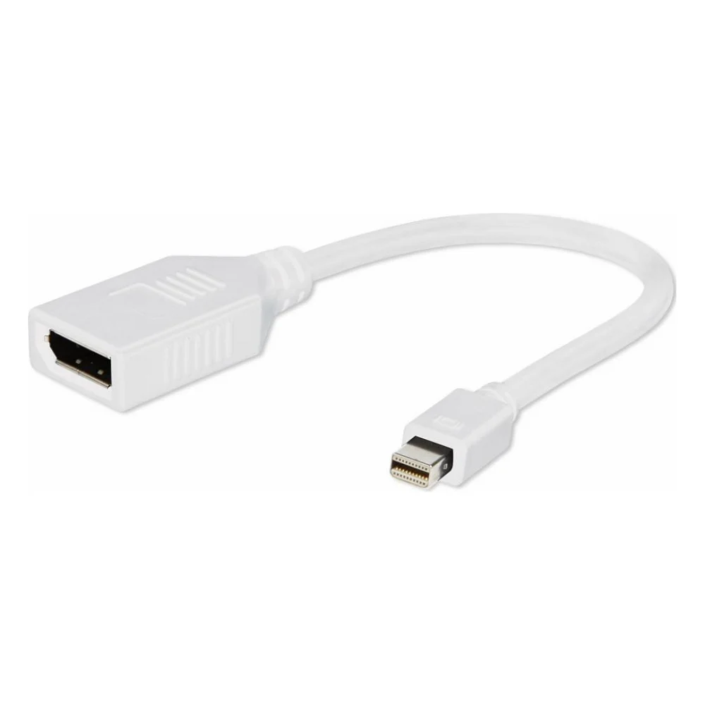 Перехідник mini DisplayPort to DisplayPort Cablexpert (A-mDPM-DPF-001-W)