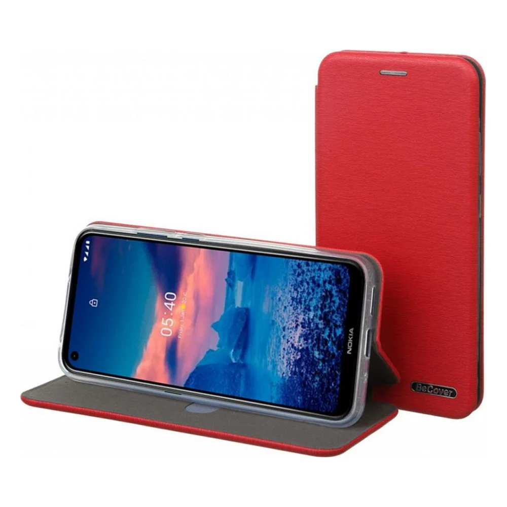 Чохол до моб. телефона BeCover Exclusive Nokia 5.4 Burgundy Red (705733)
