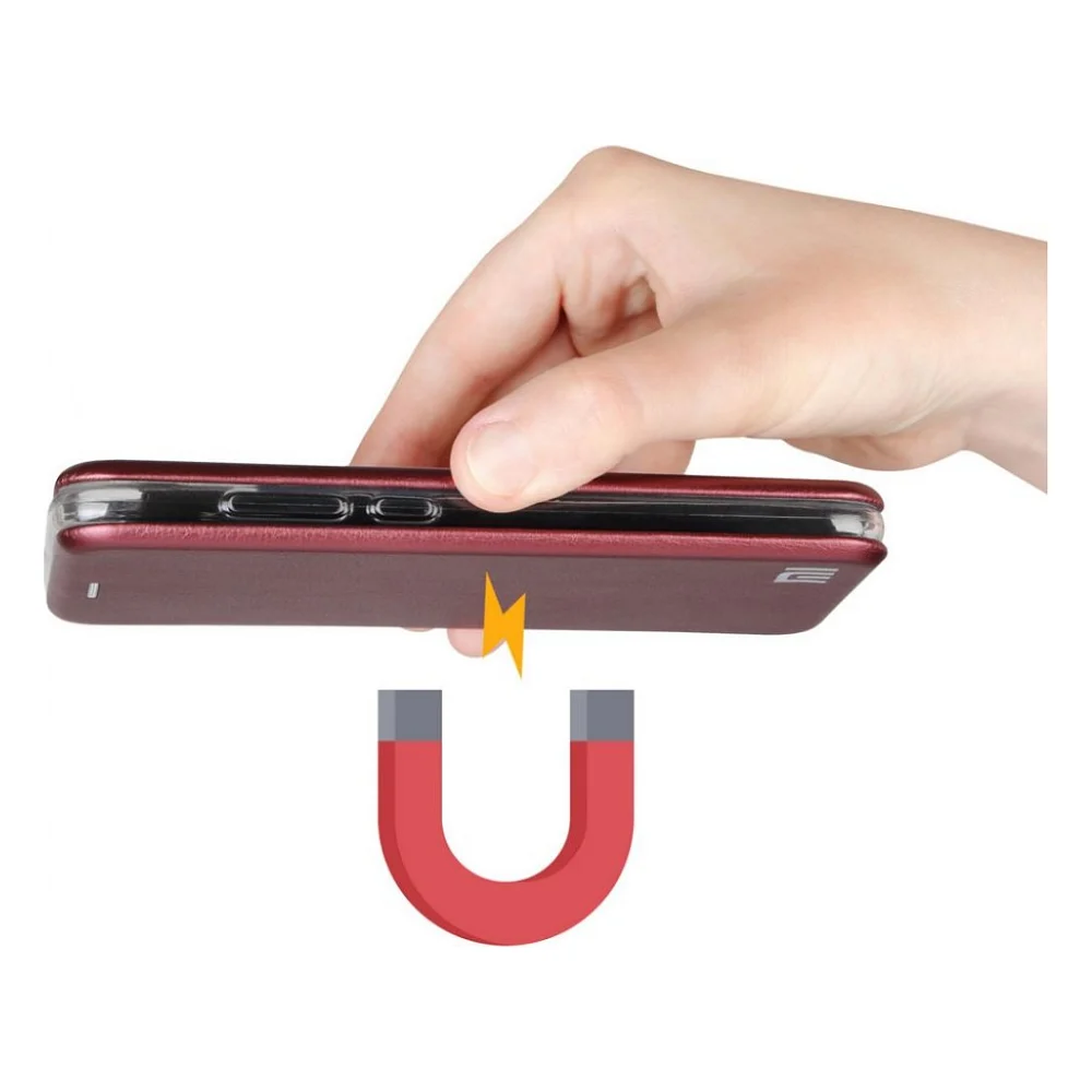 Чохол до моб. телефона BeCover Exclusive Samsung Galaxy A02s SM-A025 Burgundy Red (705735) — фото 3