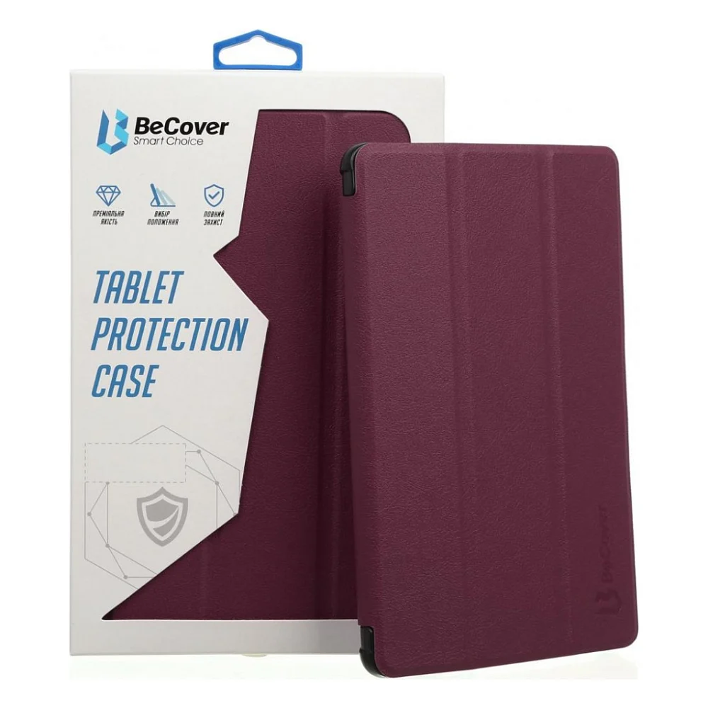 Чохол до планшета BeCover Smart Case Lenovo Tab M10 TB-X306F HD (2nd Gen) Red Wine (705974)