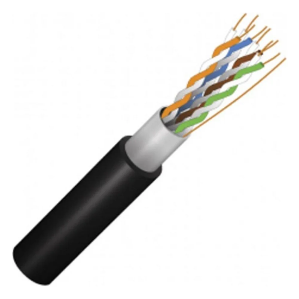 Кабель мережевий FinMark FTP 305м, CAT5e 4P 24AWG PE B Pull Box Outdoor (054594)