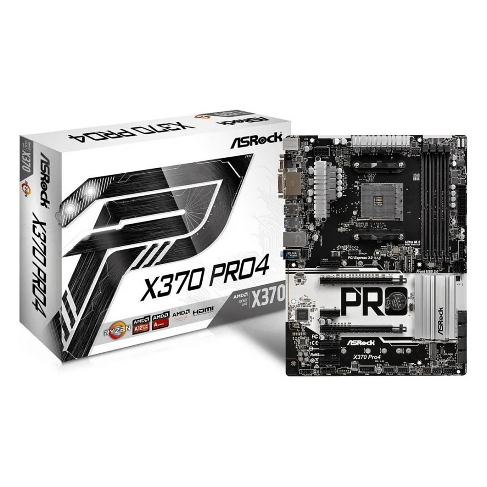 Материнська плата ASRock X370 PRO4