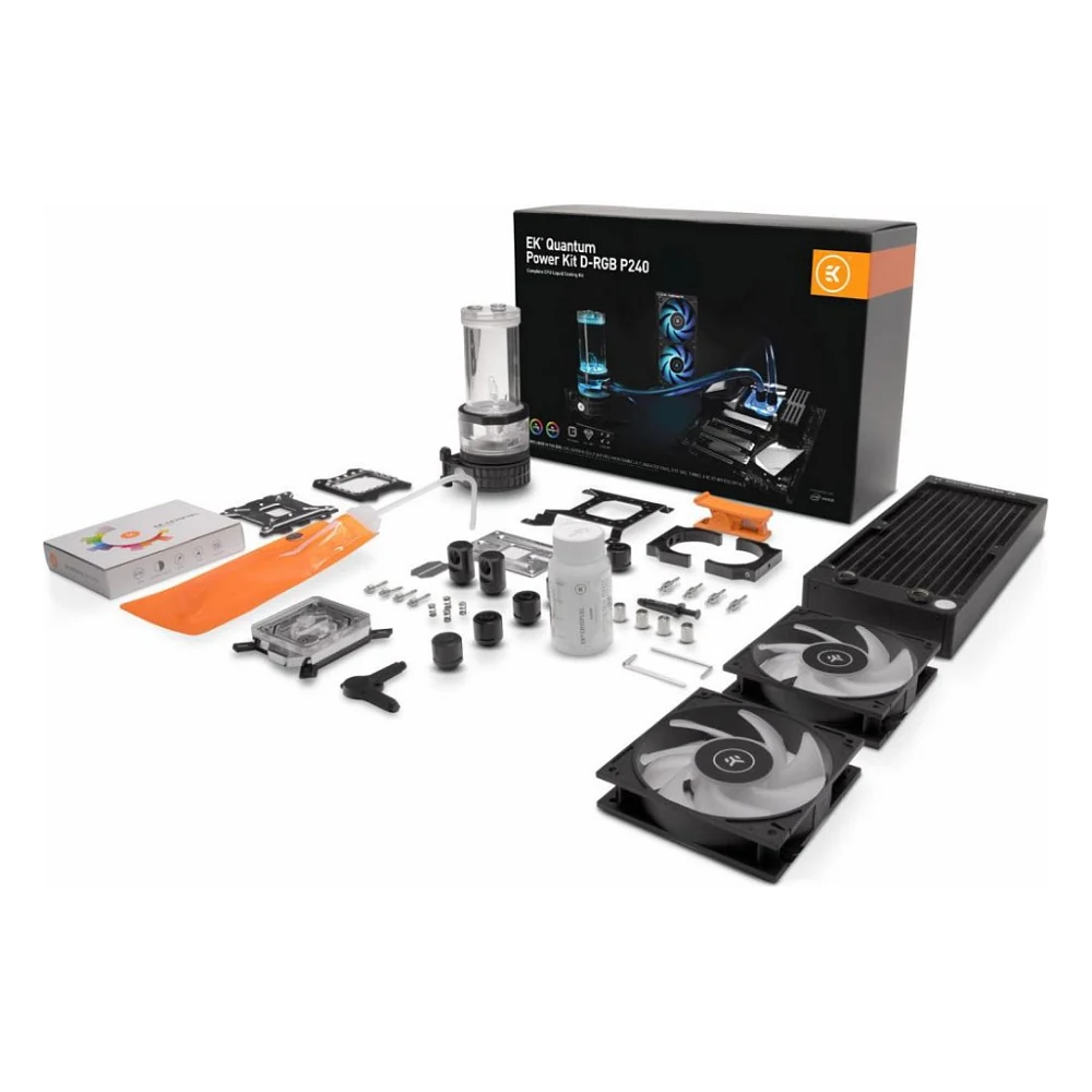 Система рідинного охолодження Ekwb EK-Quantum Power Kit D-RGB P240 (3831109818428)