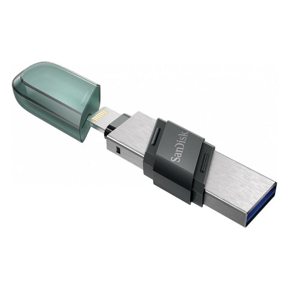 USB флеш накопичувач SanDisk 128GB iXpand USB 3.1 /Lightning (SDIX90N-128G-GN6NE) — фото 4