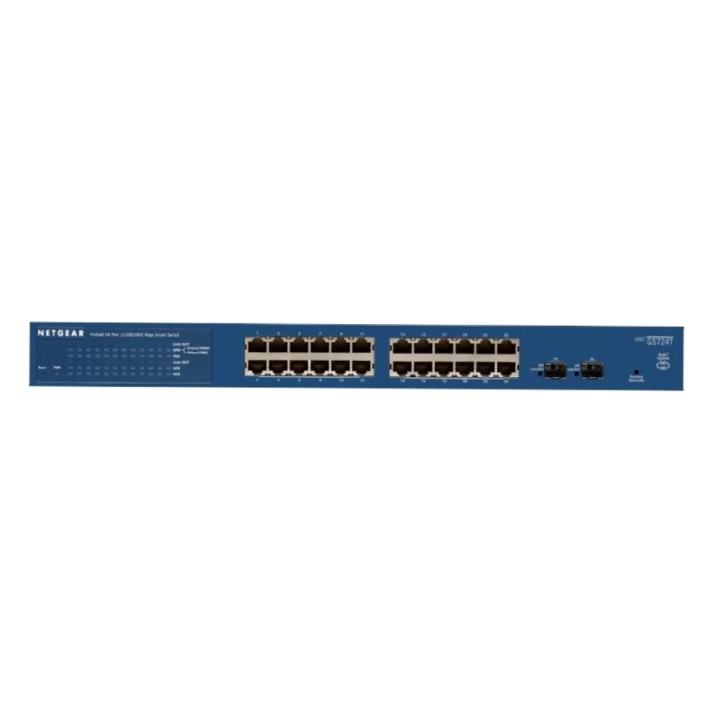 Комутатор мережевий Netgear GS724T (GS724T-400EUS)