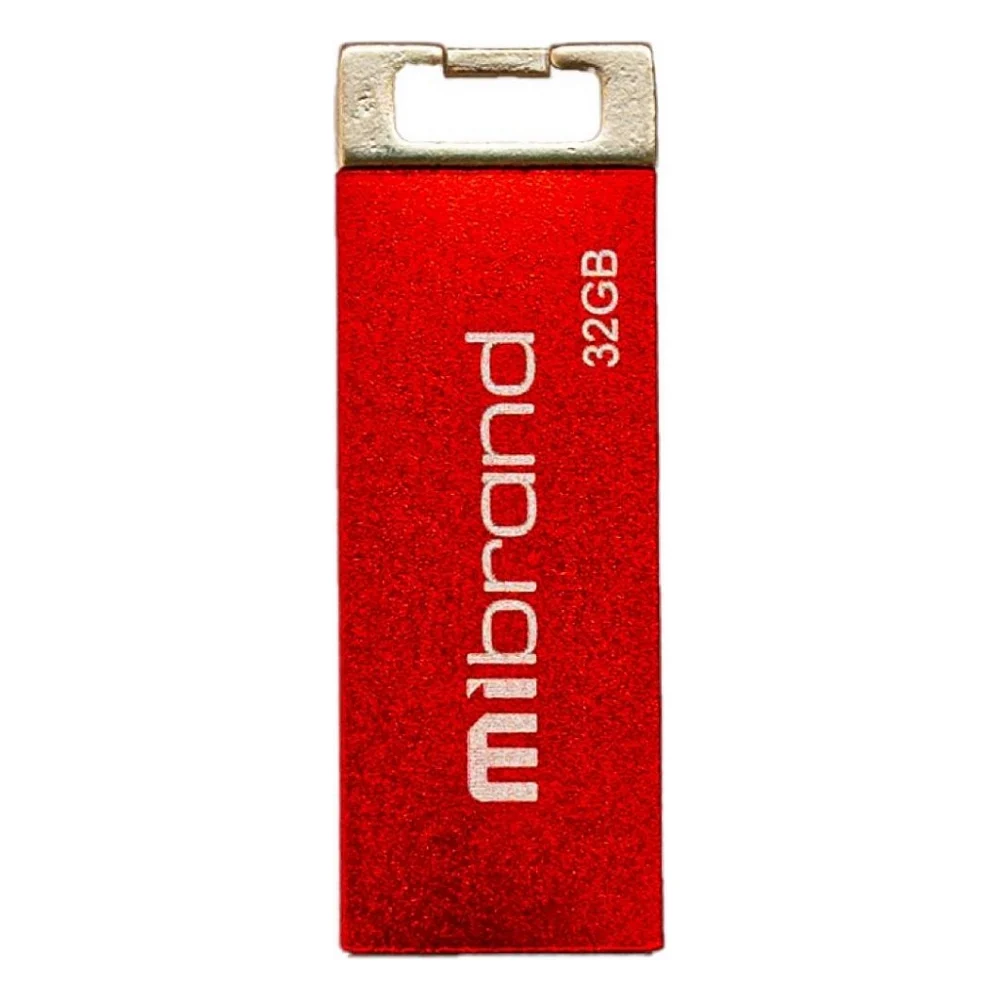 USB флеш накопичувач Mibrand 32GB Сhameleon Red USB 2.0 (MI2.0/CH32U6R)