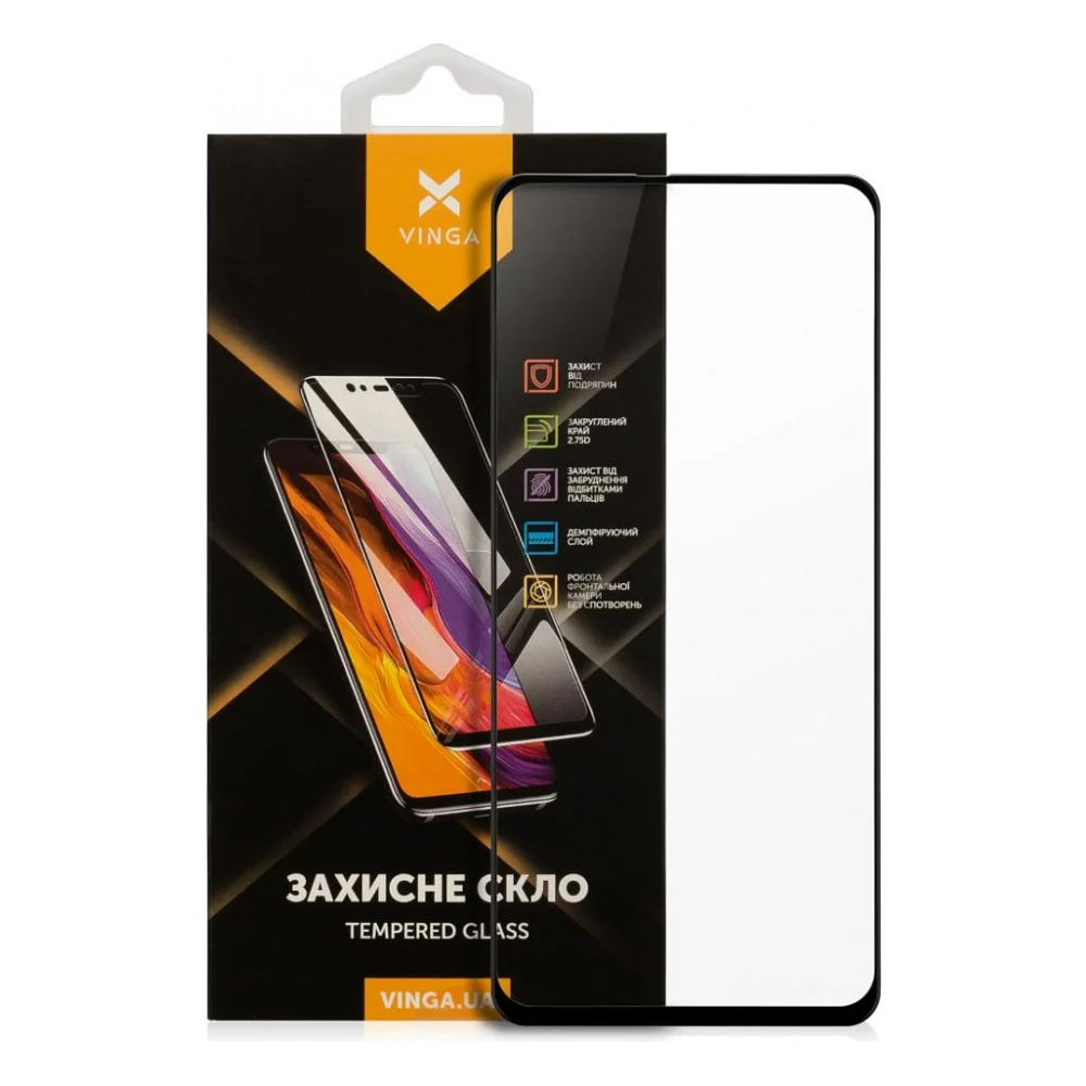 Скло захисне Vinga Xiaomi Redmi Note 9T (VGXRN9T)
