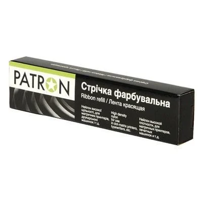 Стрічка до принтерів 13мм х 16м Refill STD Black п.м. Patron (12.7x16-ПМ/RM)