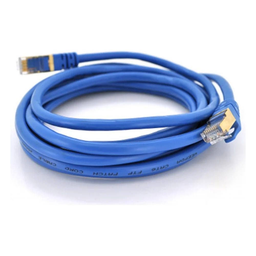 Патч-корд 1.0м, FTP, RJ-45, Cat.6, CU, blue Ritar (PCR-SFP/1Be / 05200)