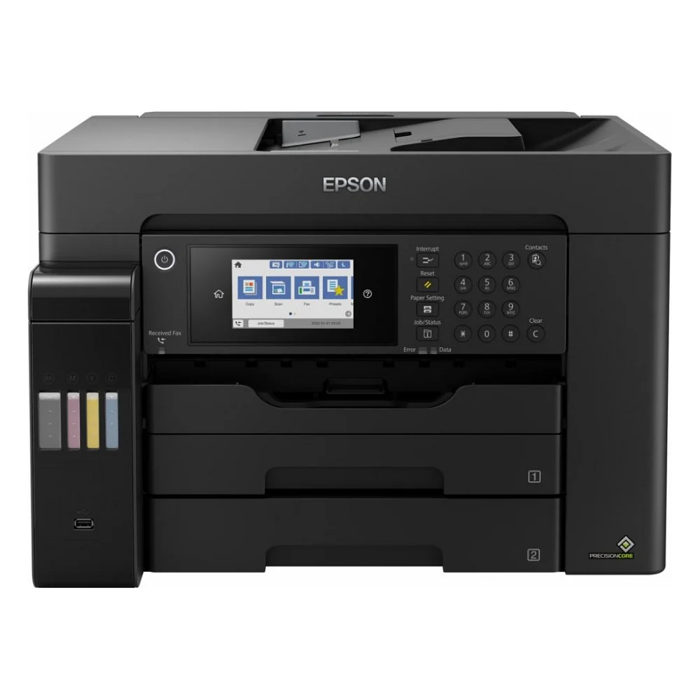 Багатофункціональний пристрій Epson L15160 Фабрика друку з WiFi (C11CH71404)