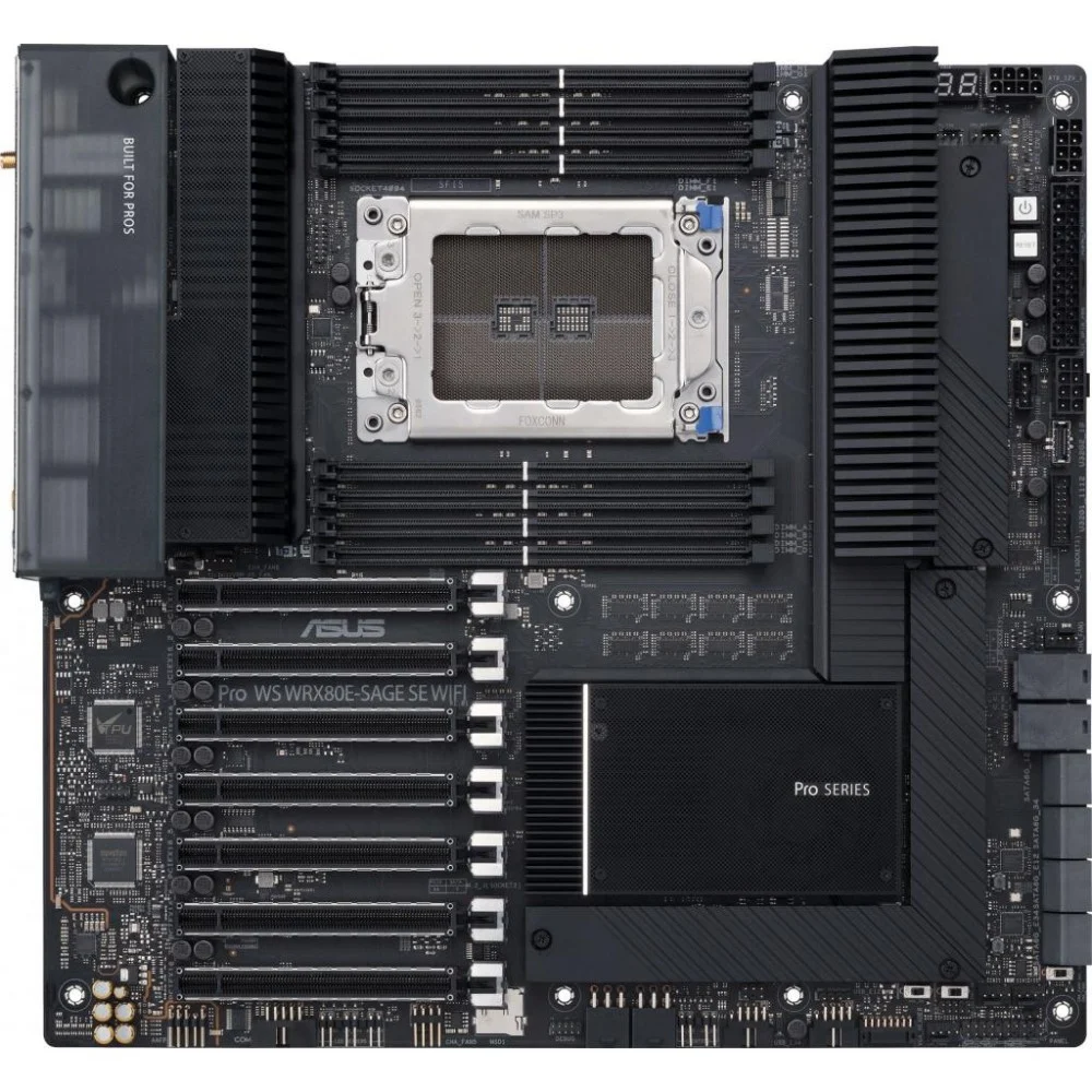 Серверна материнська плата ASUS Pro WS WRX80E-SAGE SE WIFI — фото 2