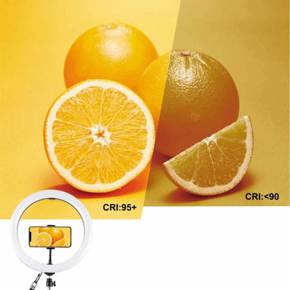 Набір блогера Puluz Ring USB LED lamp PKT3043 10" + tripod 1.1 м (PKT3043) — фото 7