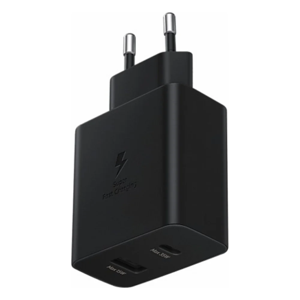 Зарядний пристрій Samsung 35W Wall Charger Duo Black (EP-TA220NBEGRU)