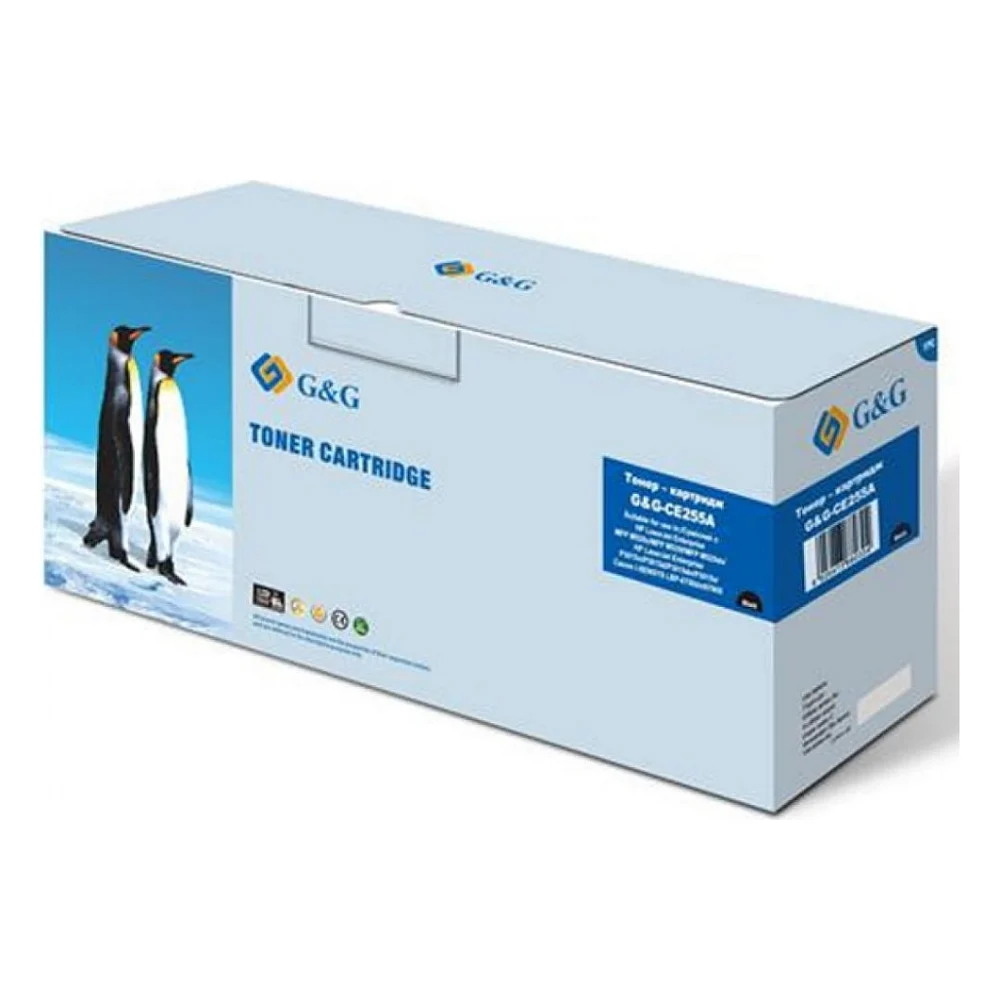 Картридж G&G для HP LJ P3015 series, Canon 724 Black (G&G-CE255A)