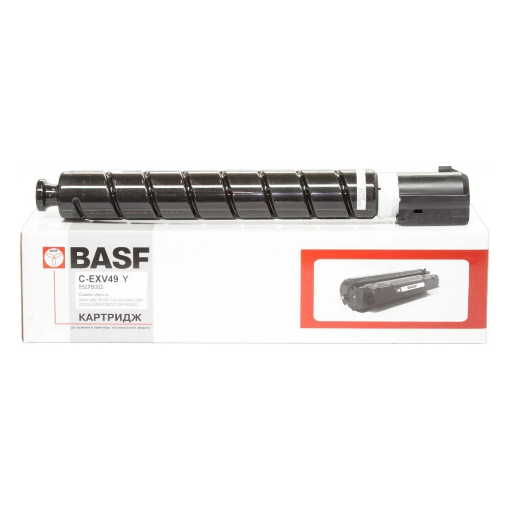 Тонер-картридж BASF Canon iR-C3320/3325/3330 аналог 8527B002 (BASF-KT-EXV49Y)